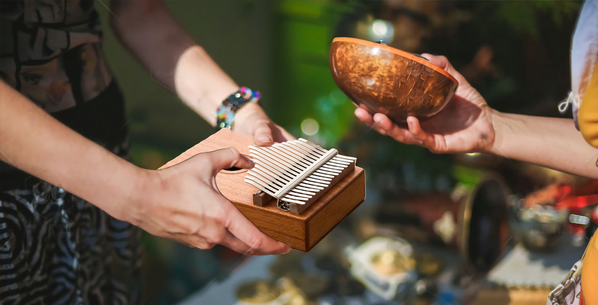 Kalimba till salu